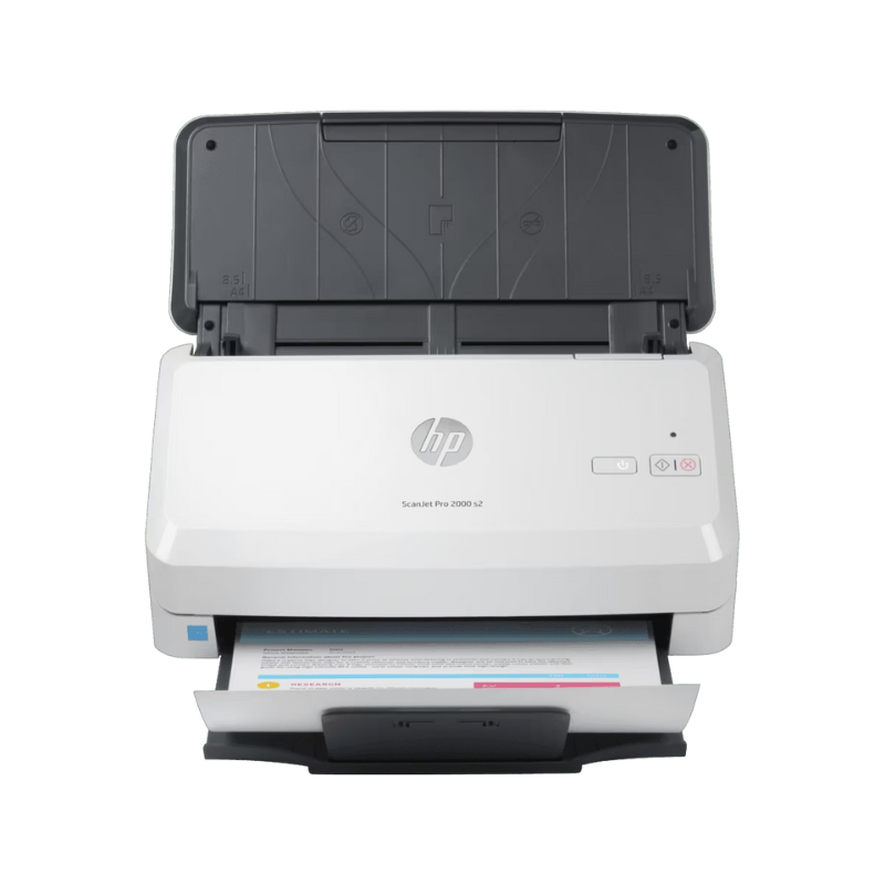HP ScanJet Pro 2000 s2 Escáner alimentado con hojas 600 x 600 DPI A4 Negro, Blanco