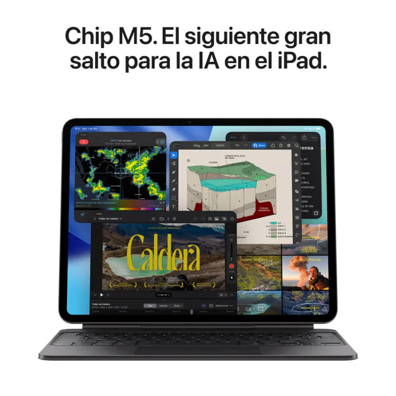 Apple iPad Pro 5G Apple M LTE-TDD & LTE-FDD 256 GB 27.9 cm (11") 12 GB Wi-Fi 7 (802.11be) iPadOS 26 Plata - Imagen 4