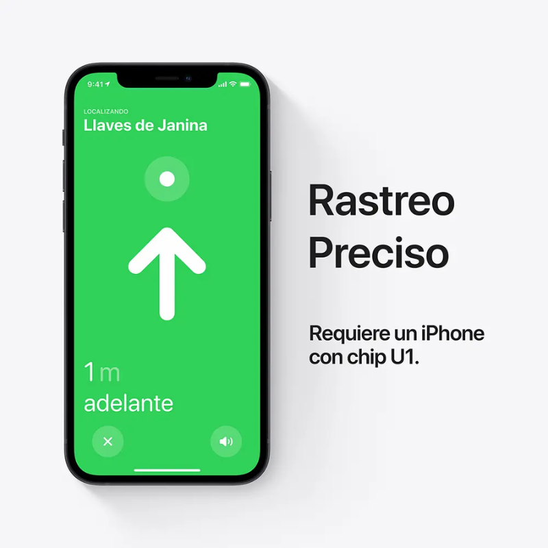 Apple AirTag Elementos Buscador Plata, Blanco - Imagen 6