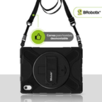 BRobotix Funda de uso Rudo con Correa y Giro 360º, para iPad 11.0", 11va Generación A16 - Imagen 5