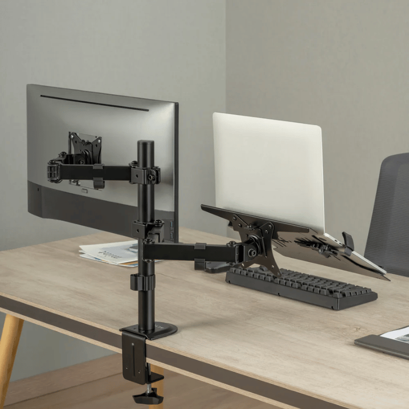 Acteck Soporte de Escritorio para 1 Monitor 10" - 32", hasta 9kg - Imagen 2