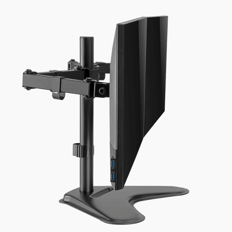 Acteck Soporte de Escritorio para 2 Monitores 17" - 32", hasta 18kg - Imagen 11