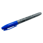 Marcador Permanente Nextep NE-072 Punto Fino 2mm Color Azul con 12 piezas