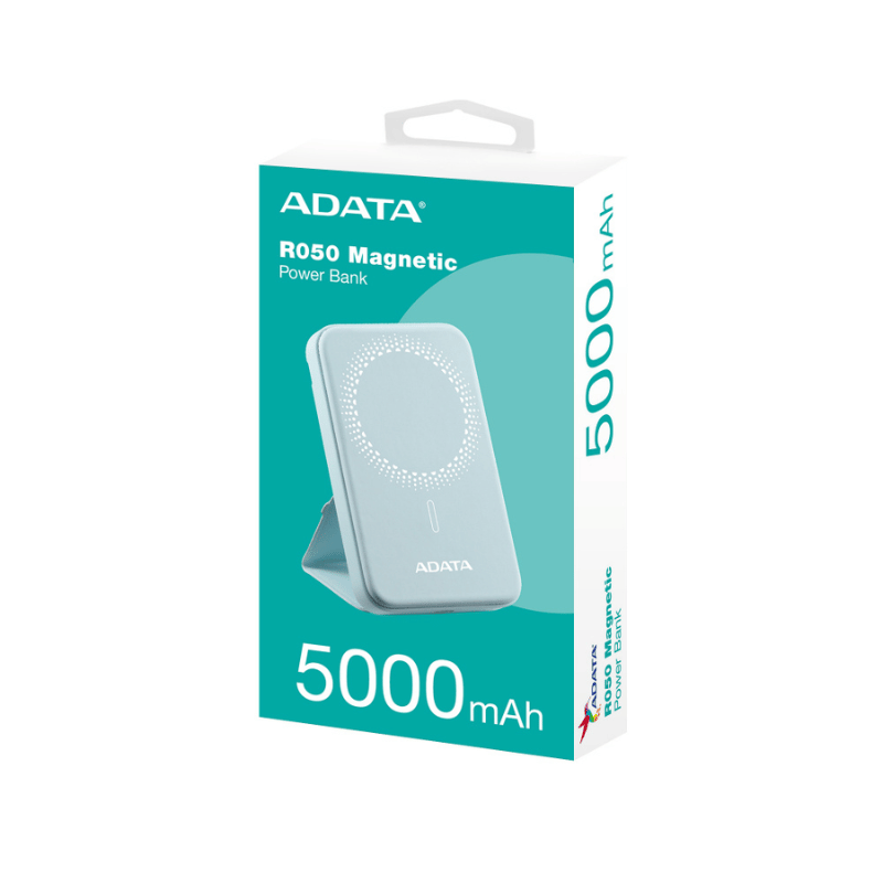 Cargador Portátil Adata Power Bank R050, 5000mAh, Azul - Imagen 6