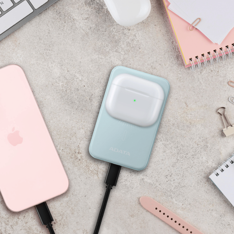 Cargador Portátil Adata Power Bank R050, 5000mAh, Azul - Imagen 7