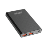 Power Bank NPW-05TC Necnon 5000mAh  entrada y salida doble USB 5V/2.1 y tipo C 5V/2.1A.  1 A 2 CARGAS indicador de carga con luz LED, bateria de 5,000 mAH - Imagen 4