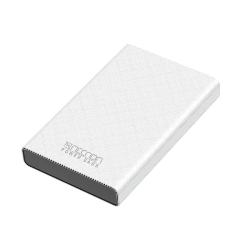 Power Bank NPW-05TC Necnon 5000mAh entrada y salida doble USB 5V/2.1 y tipo C 5V/2.1A. 1 A 2 CARGAS indicador de carga con luz LED, bateria de 5,000 mAH - Imagen 4