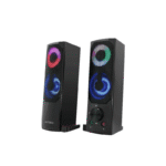 Acteck Bocinas Elant Brick, Alámbrico, 3W RMS, 3.5mm, Negro