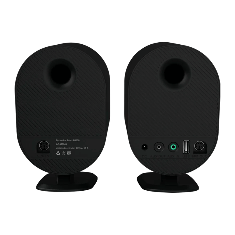 Acteck Bocinas Dynamic Exact BS630, Alámbrico/Inalámbrico, Bluetooth, 2.0 Canales, 20W RMS, USB, Negro - Imagen 3