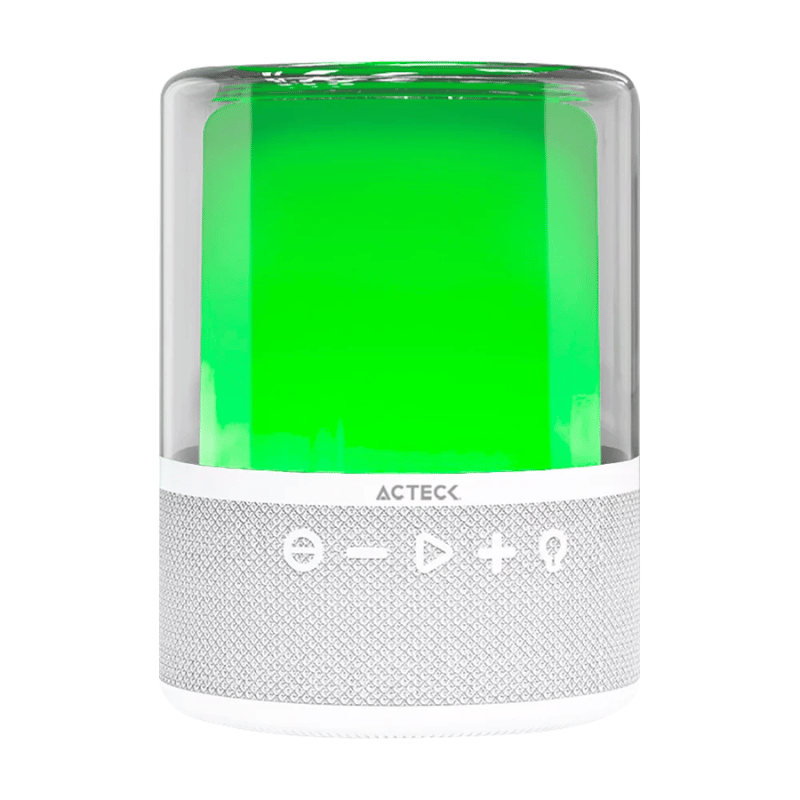Acteck Bocina Portátil Glee Pure AP50, Bluetooth, Inalámbrico, 40W RMS, USB-C, Blanco - Imagen 3