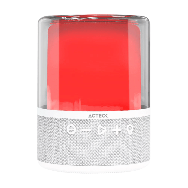 Acteck Bocina Portátil Glee Pure AP50, Bluetooth, Inalámbrico, 40W RMS, USB-C, Blanco - Imagen 4