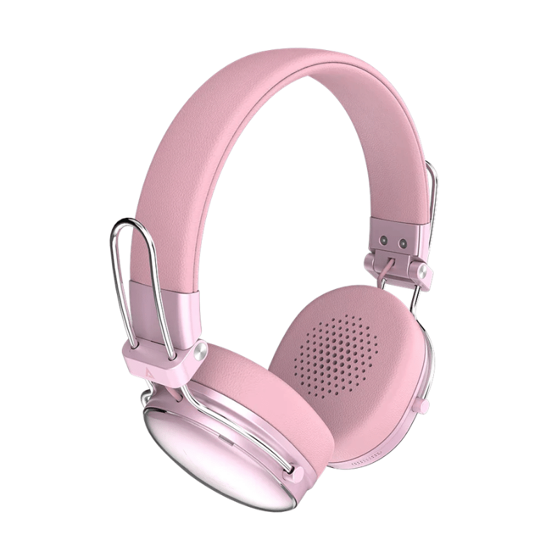 Acteck Audífonos con Micrófono Luxe Chic HP710, Bluetooth, Inalámbrico, USB-C, Rosa - Imagen 2