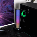Balam Rush Bocina Gamer para Computadora Glimm Tower BG575, Bluetooth, Alámbrico/Inalámbrico, 2.0, 10W RMS, Negro - 2 Piezas - Imagen 2