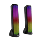 Balam Rush Bocina Gamer para Computadora Glimm Tower BG575, Bluetooth, Alámbrico/Inalámbrico, 2.0, 10W RMS, Negro - 2 Piezas - Imagen 4