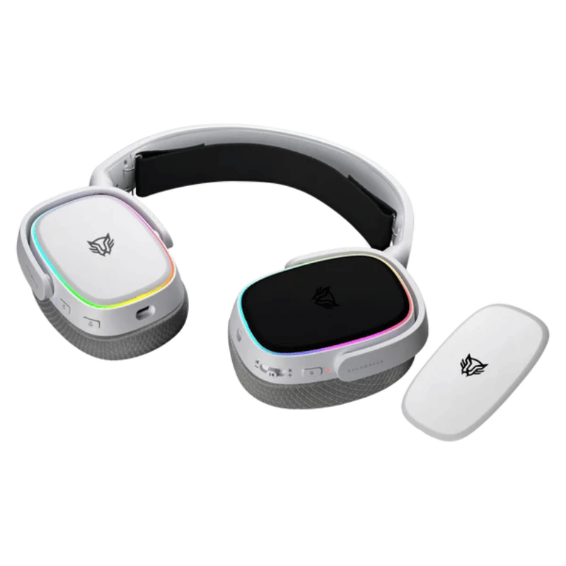 Balam Rush Audífonos Gamer AEON HS999 7.1, Alámbrico/Inalámbrico, 3.5mm/Bluetooth, Blanco - Imagen 5