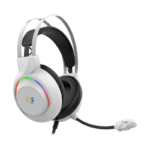 Balam Rush Audífonos Gamer Hesix II HS688 para Xbox One/Xbox Series X|S/Nintendo Switch/PC/Smartphone, Alámbrico, 3.5mm, Blanco - Imagen 2