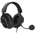 Balam Rush Audífonos Gamer Aviator Expert HA777 para Xbox One/Xbox Series X|S/Nintendo Switch/PC/Smartphone, Alámbrico, 3.5mm, Negro