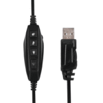 Game Factor Audífonos Gamer HSG550 para PC, Alámbrico, USB, Negro - Imagen 7