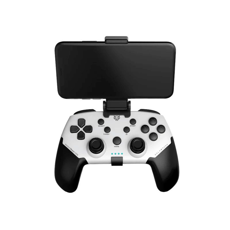 Balam Rush Gamepad Kontrol React G575, Alámbrico/Inalámbrico, Bluetooth/RF/USB, Negro/Blanco - Imagen 3