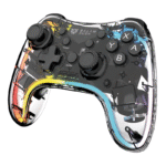 Balam Rush Gamepad Kontrol Glow SWG600, Inalámbrico, Bluetooth, Transparente - Imagen 3