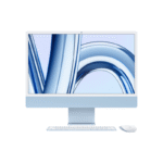 Apple iMac Retina 24", iMac, Apple M3 (CPU 8 Núcleos y GPU 10 Núcleos), 8GB, 512GB, Azul