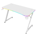 Balam Rush Escritorio Gamer Olympus Spot Glow Pro MRX8000 RGB, 120cm x 60cm, Blanco