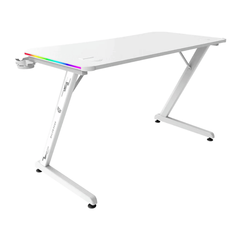 Balam Rush Escritorio Gamer Olympus Spot Glow Pro MRX8000 RGB, 120cm x 60cm, Blanco - Imagen 2