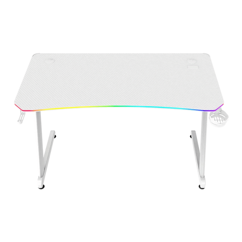 Balam Rush Escritorio Gamer Olympus Spot Glow Pro MRX8000 RGB, 120cm x 60cm, Blanco - Imagen 4