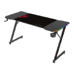 Balam Rush Escritorio Gamer Olympus Spot Glow MRX6000 RGB, 1400mm x 60cm, Negro