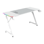 Balam Rush Escritorio Gamer OLYMPUS SPOT GLOW MRX6000 RGB, 60cm x 140cm, Blanco - Imagen 3