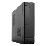 Gabinete Acteck Slim Atom, Mini-Tower, Micro-ATX/Mini-ITX, USB 2.0, con Fuente de 450W, sin Ventiladores Instalados, Negro