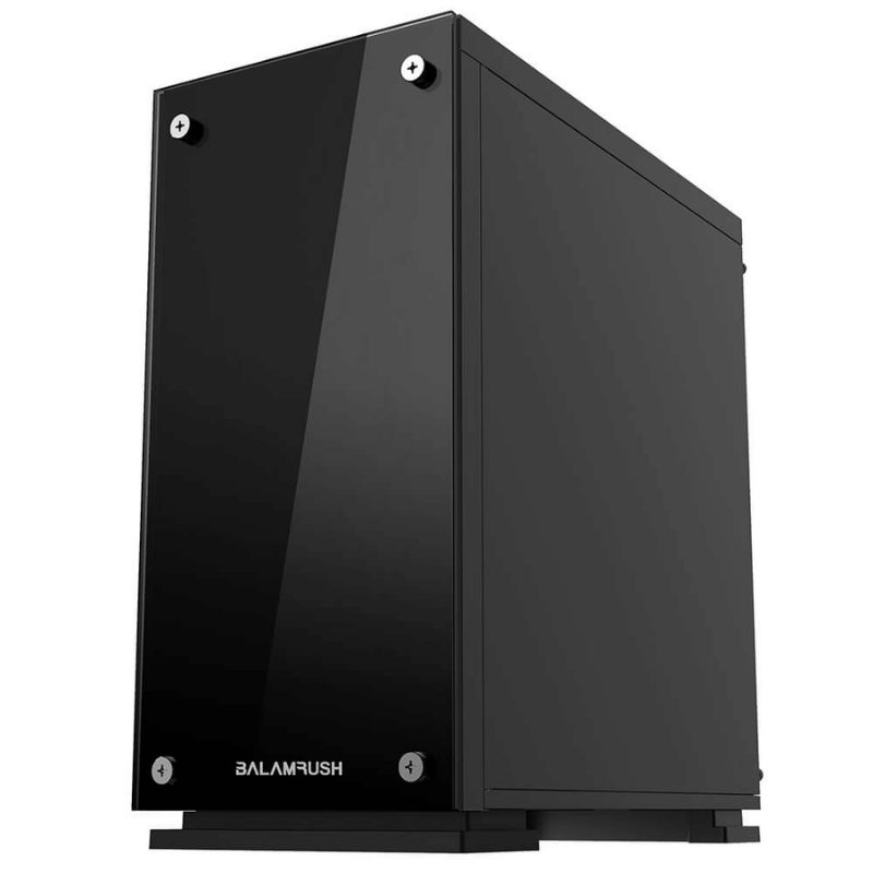 Gabinete Balam Rush BR-922968, Midi-Tower, Micro-ATX/Mini-ITX, USB 2.0/3.0, sin Fuente, 3 Ventiladores Instalados, Negro - Imagen 4