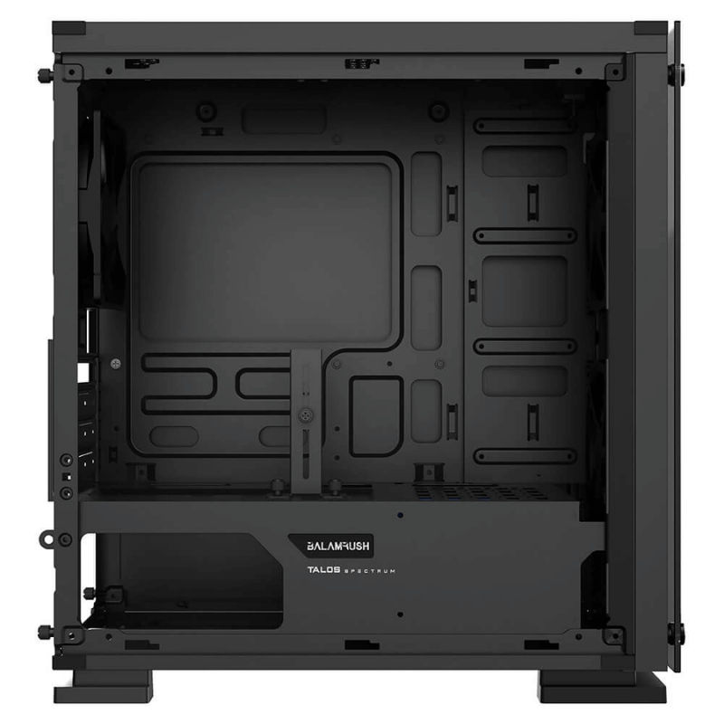 Gabinete Balam Rush BR-922968, Midi-Tower, Micro-ATX/Mini-ITX, USB 2.0/3.0, sin Fuente, 3 Ventiladores Instalados, Negro - Imagen 5