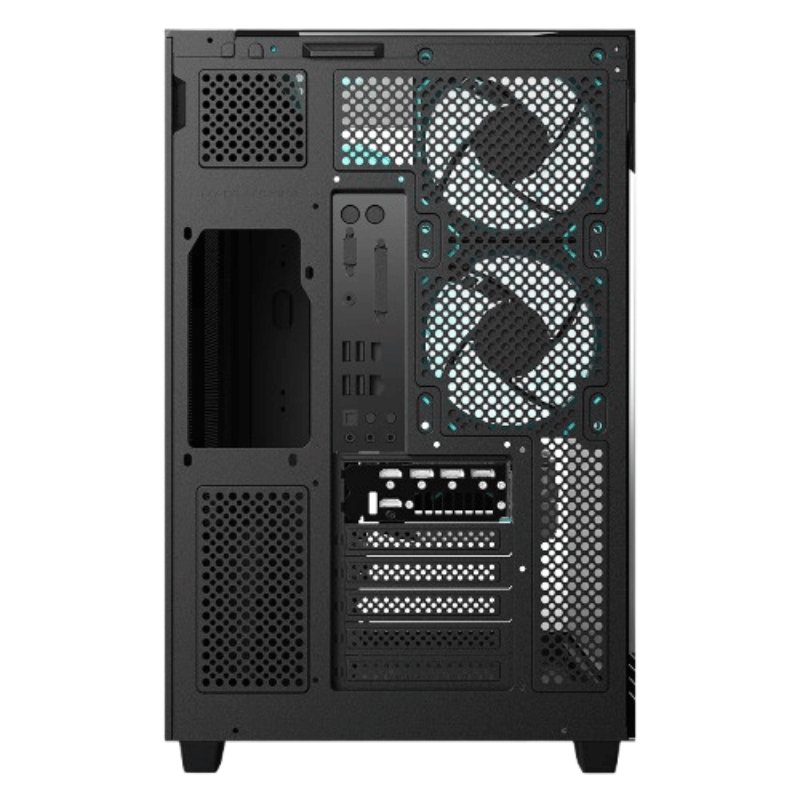 Gabinete Balam Rush Tank Majestic 7600, Midi-Tower, ATX/Micro-ATX/Mini-ITX, USB 2.0/3.0, sin Fuente, 5 Ventiladores Instalados, Negro - Imagen 5