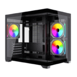 Gabinete Balam Rush Tank Core Pro GI925, Mini-Tower, Micro-ATX/Mini-ITX, USB 2.0/3.0, sin Fuente, 3 Ventiladores Instalados, Negro