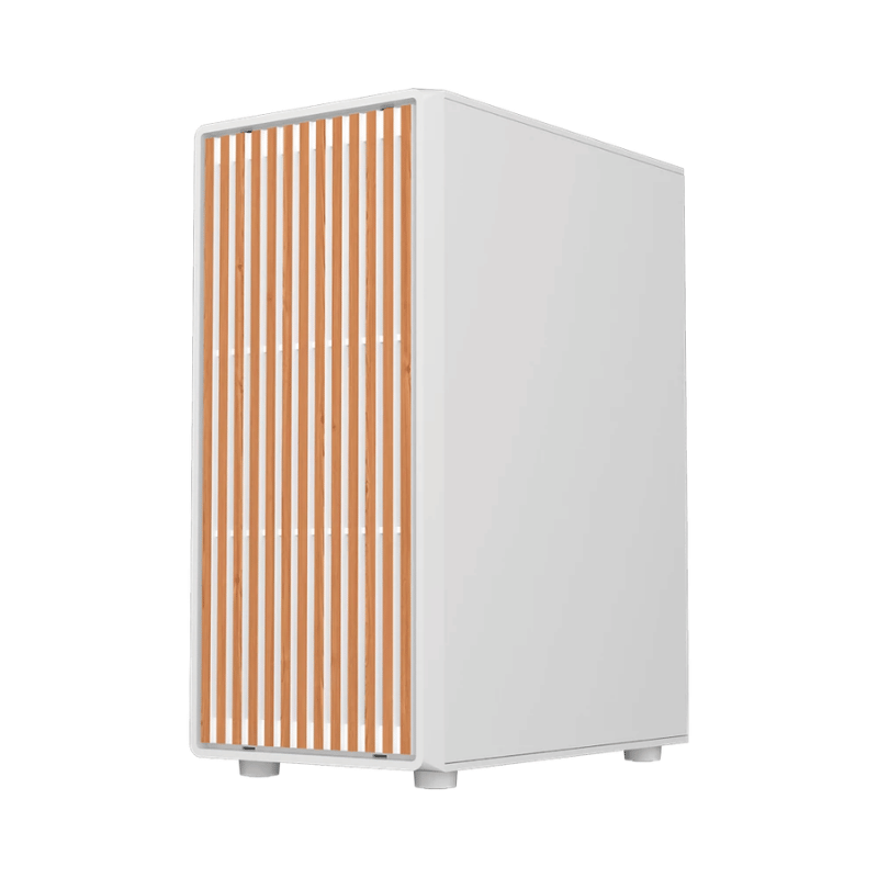 Gabinete Balam Rush Dragonfly Wood GM580, Midi-Tower, ATX/Micro-ATX/Mini-ITX, USB 2.0/3.0, sin Fuente, 4 Ventiladores Instalados, Blanco - Imagen 4