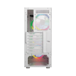 Gabinete Balam Rush Dragonfly Wood GM580, Midi-Tower, ATX/Micro-ATX/Mini-ITX, USB 2.0/3.0, sin Fuente, 4 Ventiladores Instalados, Blanco - Imagen 5