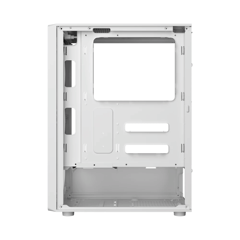 Gabinete Balam Rush Dragonfly Wood GM580, Midi-Tower, ATX/Micro-ATX/Mini-ITX, USB 2.0/3.0, sin Fuente, 4 Ventiladores Instalados, Blanco - Imagen 7