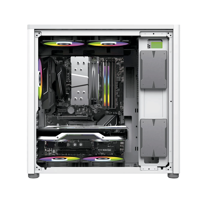 Gabinete Balam Rush Eris Frost GM985, Midi-Tower, ATX/Micro-ATX/Mini-ITX, USB 3.0, sin Fuente, sin Ventiladores Instalados, Blanco - Imagen 6