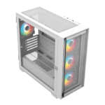 Gabinete Balam Rush Carbono Twin Mate 8000, Midi-Tower, Micro-ATX/Mini-ITX, USB 2.0/3.0, sin Fuente, 4 Ventiladores Instalados, Blanco - Imagen 2