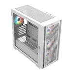Gabinete Balam Rush Carbono Twin Mate 8000, Midi-Tower, Micro-ATX/Mini-ITX, USB 2.0/3.0, sin Fuente, 4 Ventiladores Instalados, Blanco - Imagen 6