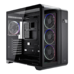 Gabinete Balam Rush Tank Expert Curve 7400, Midi-Tower, ATX/Micro-ATX/Mini-ITX, USB 2.0/3.0, sin Fuente, 4 Ventiladores Instalados, Negro