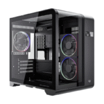 Gabinete Balam Rush Thank Expert Curve 6400, Mini-Tower, Micro-ATX/Mini-ITX, USB 2.0/3.0, sin Fuente, 1 Ventilador Instalado, Negro