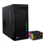 Gabinete Stylos Stylos Secai, Mini-Tower, Micro-ATX/Mini-ITX, USB 3.0, con Fuente de 550W, 1 Ventilador Instalado, Negro