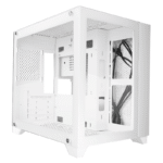Gabinete Game Factor CSG570, Midi-Tower, ATX/Micro-ATX/Mini-ITX, USB 2.0/3.0, sin Fuente, sin Ventiladores Instalados, Blanco