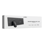 Kit de Teclado y Mouse Acteck MK555, Inalámbrico, RF Inalámbrico/Bluetooth, Negro, Español - Imagen 6