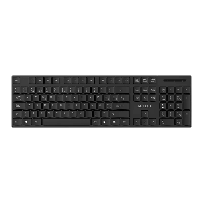 Kit de Teclado y Mouse Acteck Vantage Prime MK555, Inalámbrico, USB, Negro, Español - Imagen 5