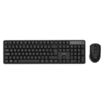 Kit de Teclado y Mouse Acteck Creator Silent Pro MK474, Alámbrico, RF Inalámbrico, Negro, Español