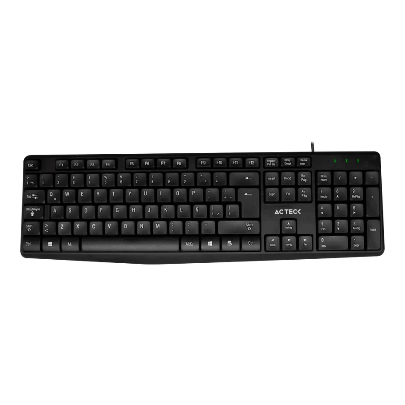 Kit de Teclado y Mouse Acteck AC-928984, Alámbrico, USB, Negro - Imagen 5