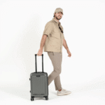 Perfect Choice Maleta de Viaje Rígida Airly, 21", Cerradura, Gris - Imagen 2